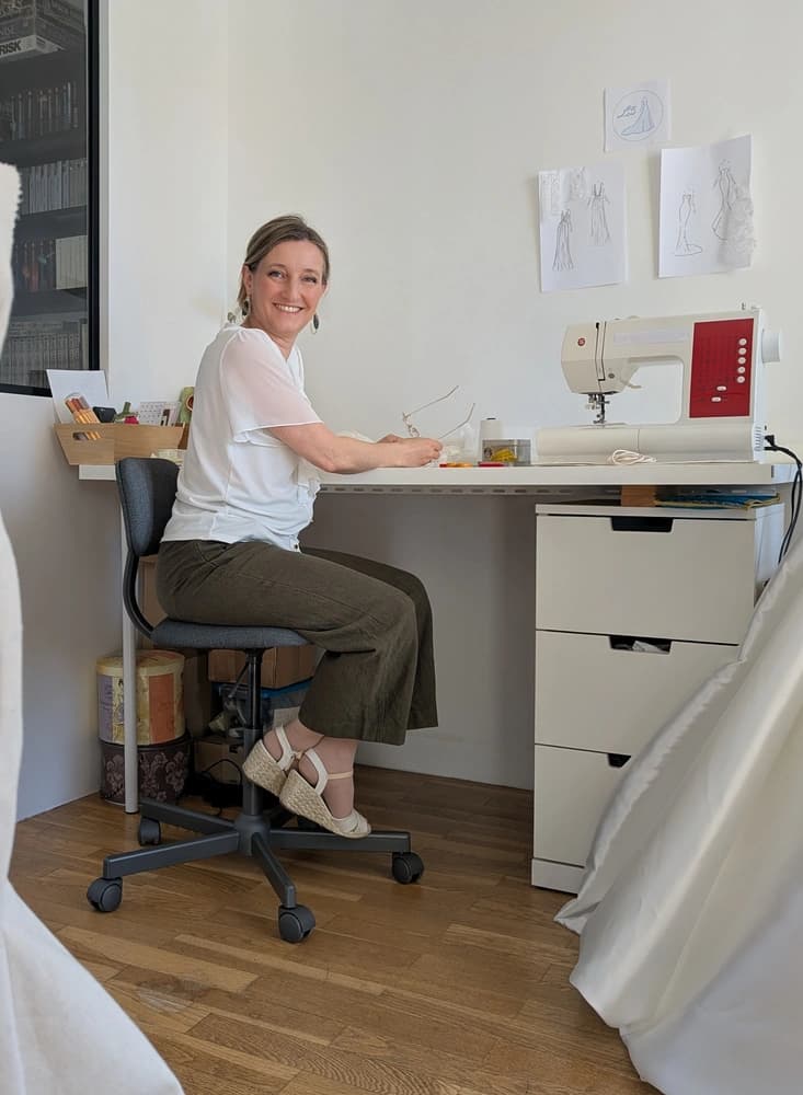 Portrait de la créatrice